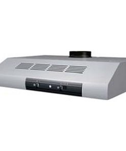 Hotte visière FTT 9322 900mm inox , classe D , débit max 380m3/h , niveau sonore