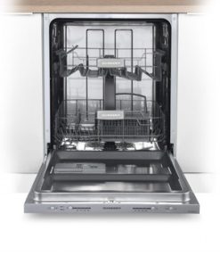 60 CM, FULL BUILT-IN DISHWASHER, 12 PLACE SETTINGS 47 DB 4 PROG ,INOX E CLASS